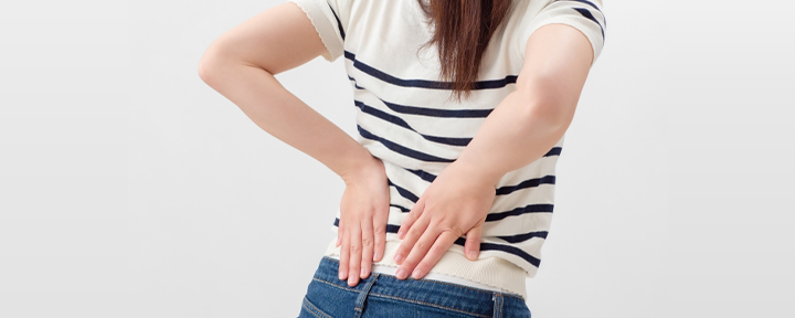 実は痛みがある所とは別のところに原因があることが多いです