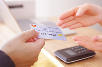 カードや電子マネーでのお支払いもOK